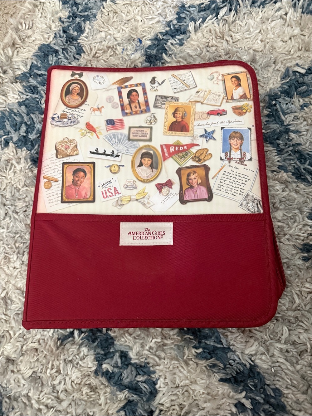 Red Kids Organizer Case